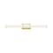 Z-Lite Harrison Vanity, 1-Light, 32 In.W x 4 In.L x 4.75 In.H, Modern Gold/Frosted 1011-32W-MGLD-LED - alternate 2